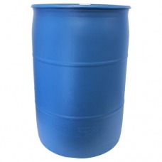 Rescue 55 Gallon Blue DIY Rain Barrel - Food Grade - Blue   568416157